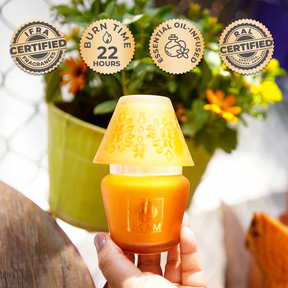 Temple Bloom Lampshade Scented Candle