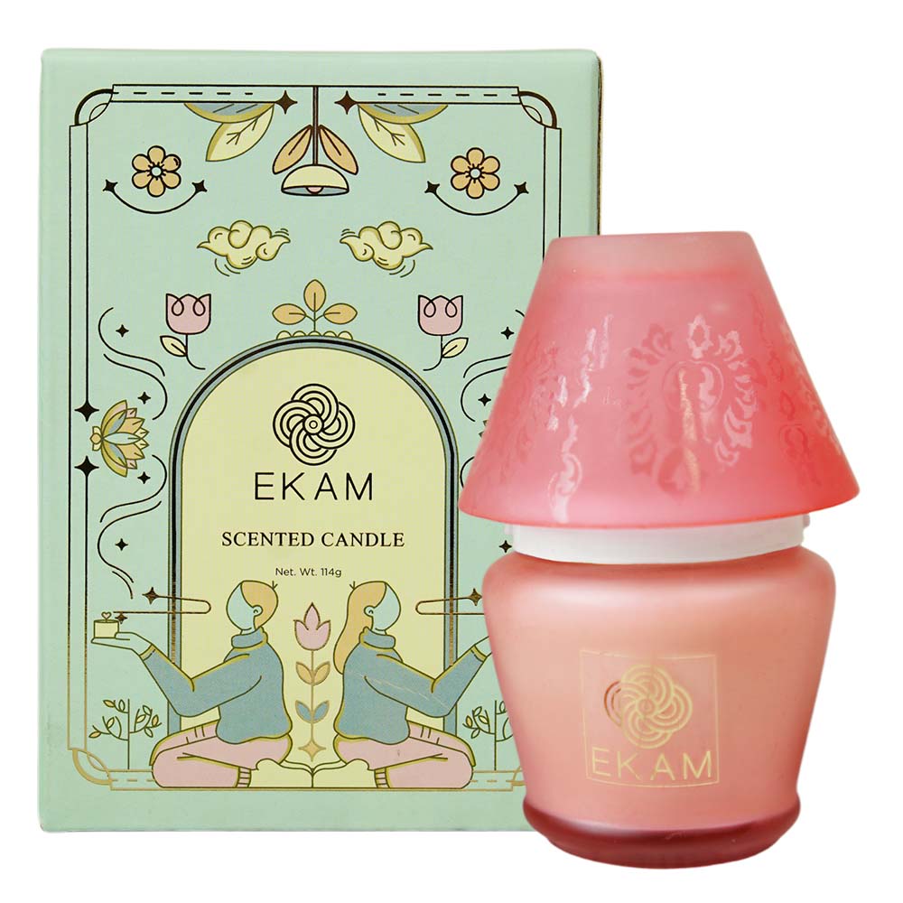 Rose Lampshade Scented Candle