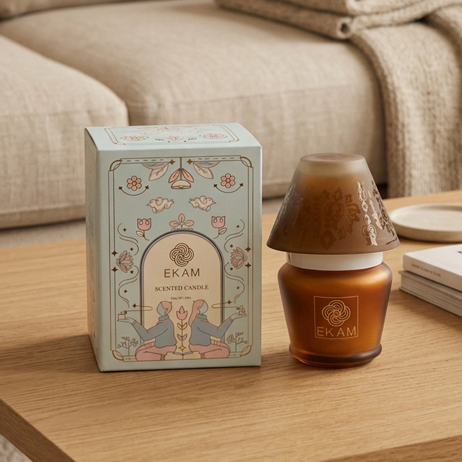 Mahogany Lampshade Scented Candle
