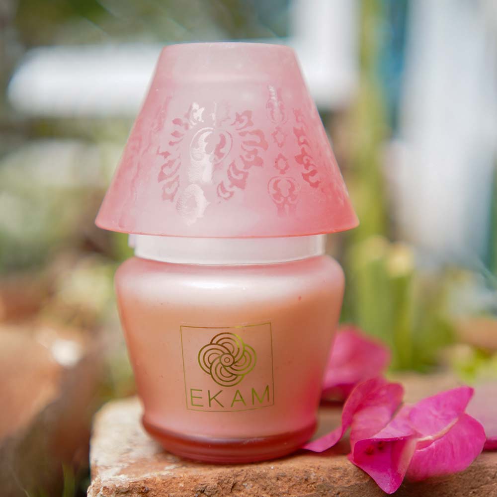Rose Lampshade Scented Candle