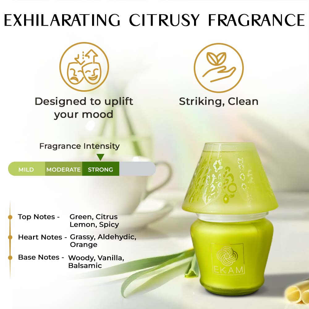 Lemongrass Lampshade Scented Candle