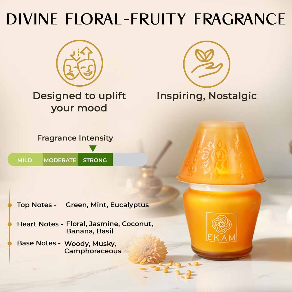 Temple Bloom Lampshade Scented Candle