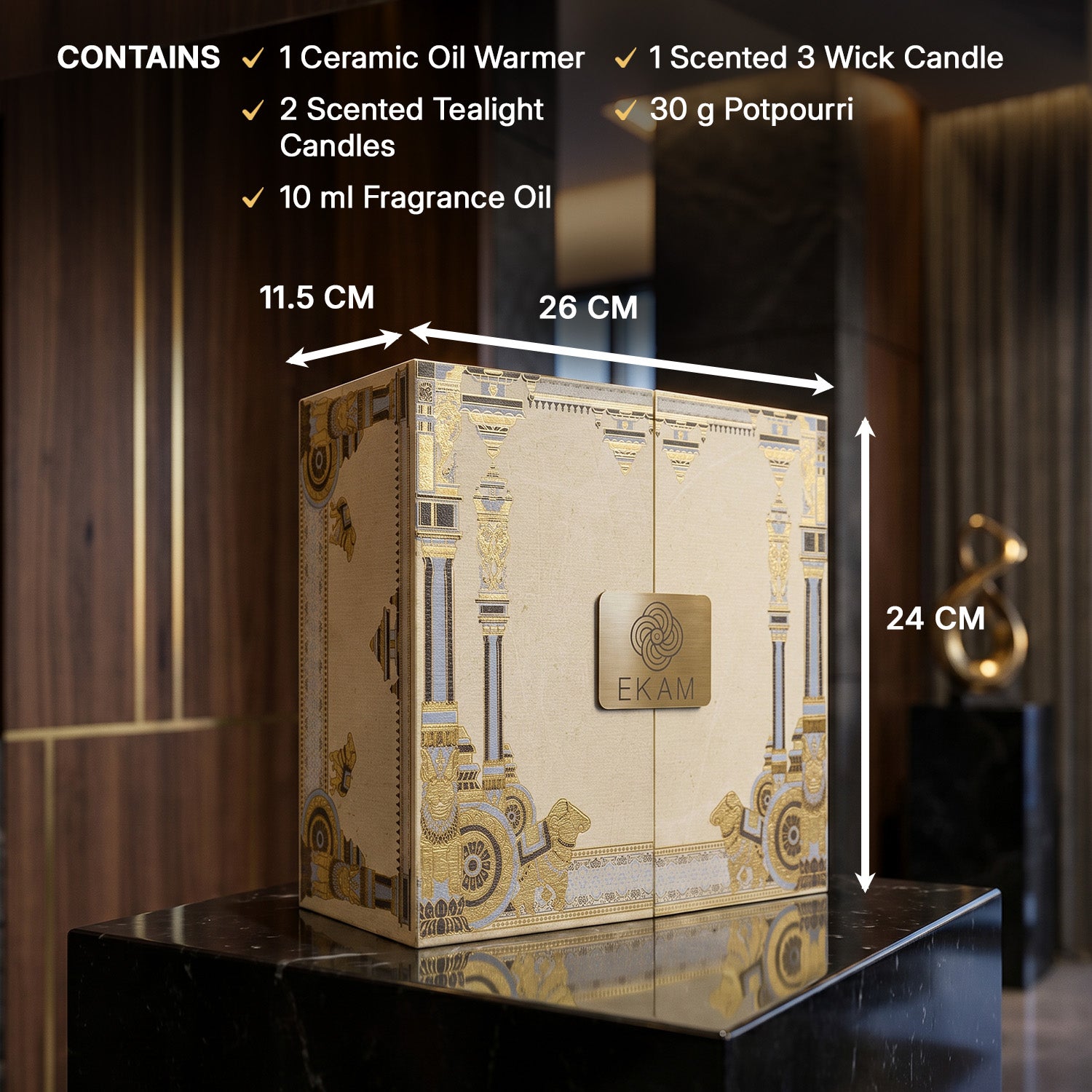 Stone Palace Prive Gift Set| Festive Stone Palace Collection, 2025-26