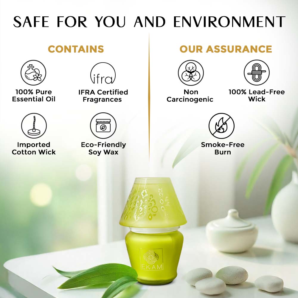 Lemongrass Lampshade Scented Candle