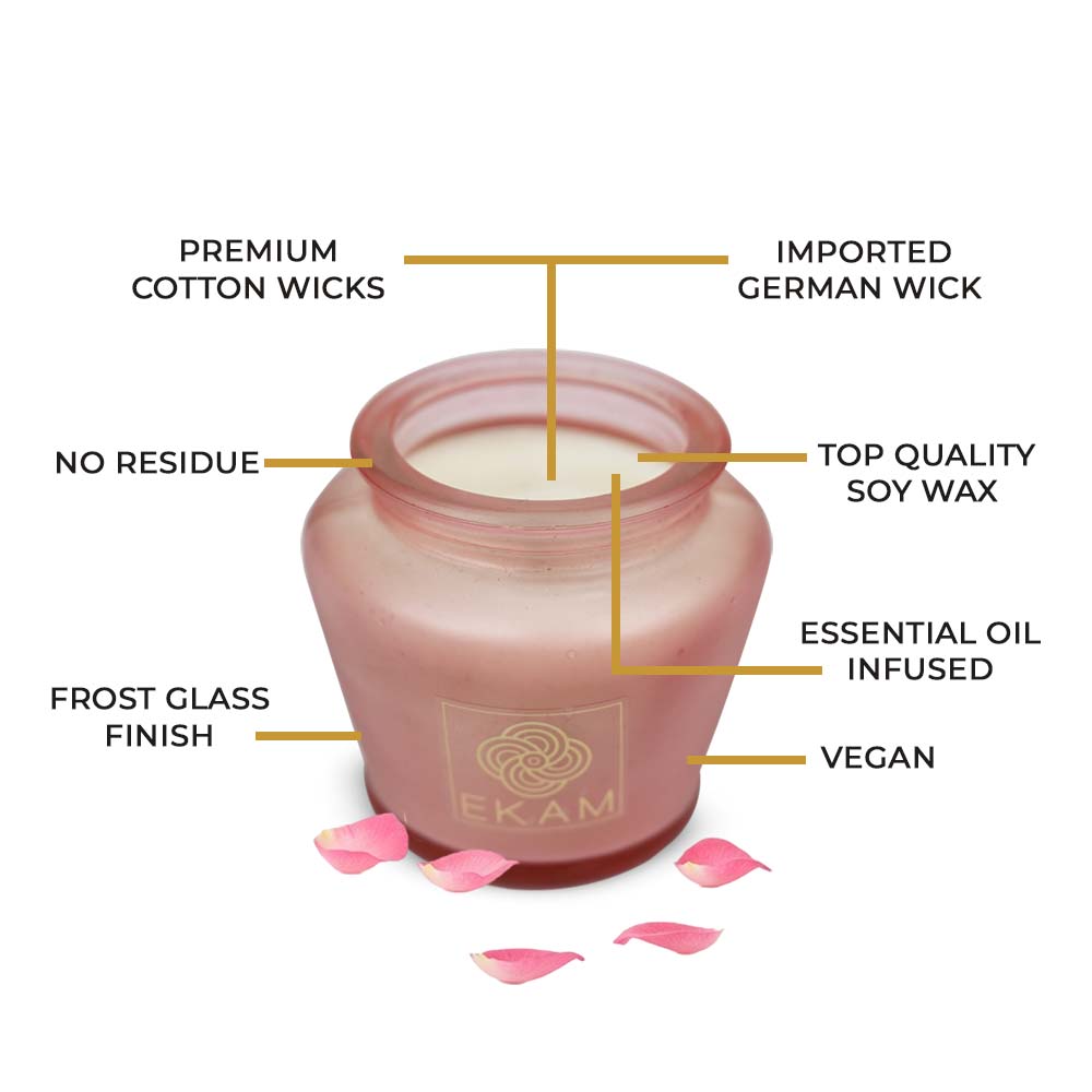 Rose Lampshade Scented Candle