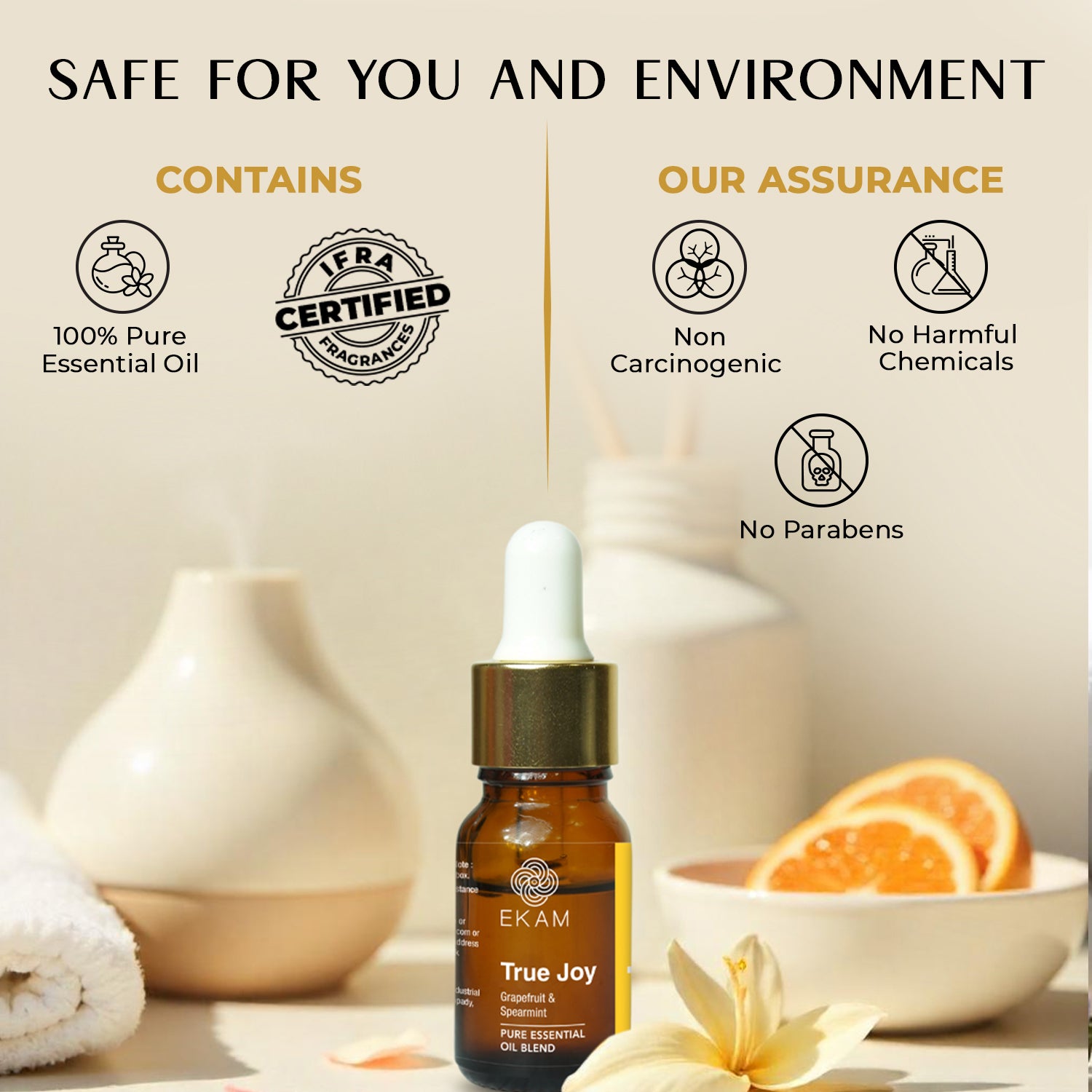 True Joy Pure Essential Oil Blend, Aromatherapy Series