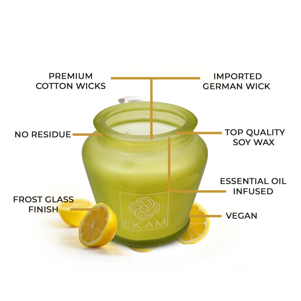 Lemongrass Lampshade Scented Candle