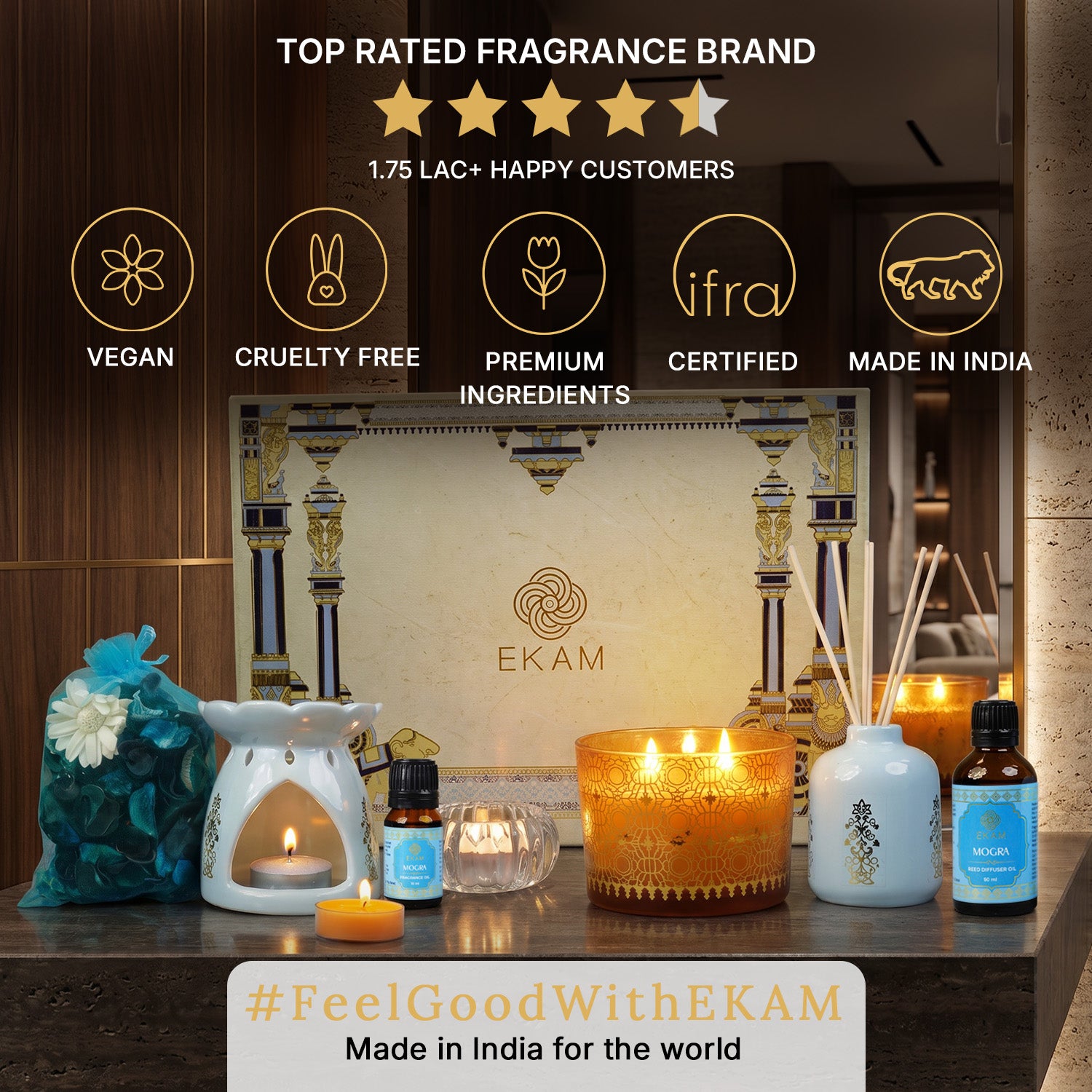Stone Palace Luxe Gift Set| Festive Stone Palace Collection, 2025-26