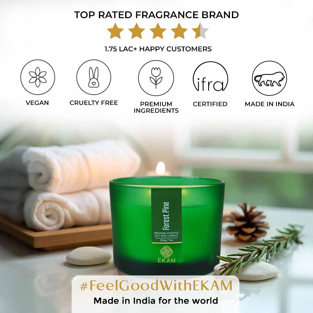 Forest Pine 3 Wick Scented Candle