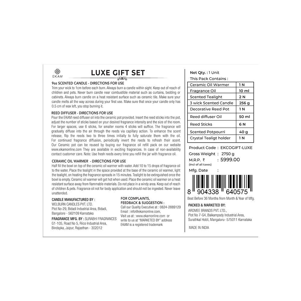 Stone Palace Luxe Gift Set| Festive Stone Palace Collection, 2025-26