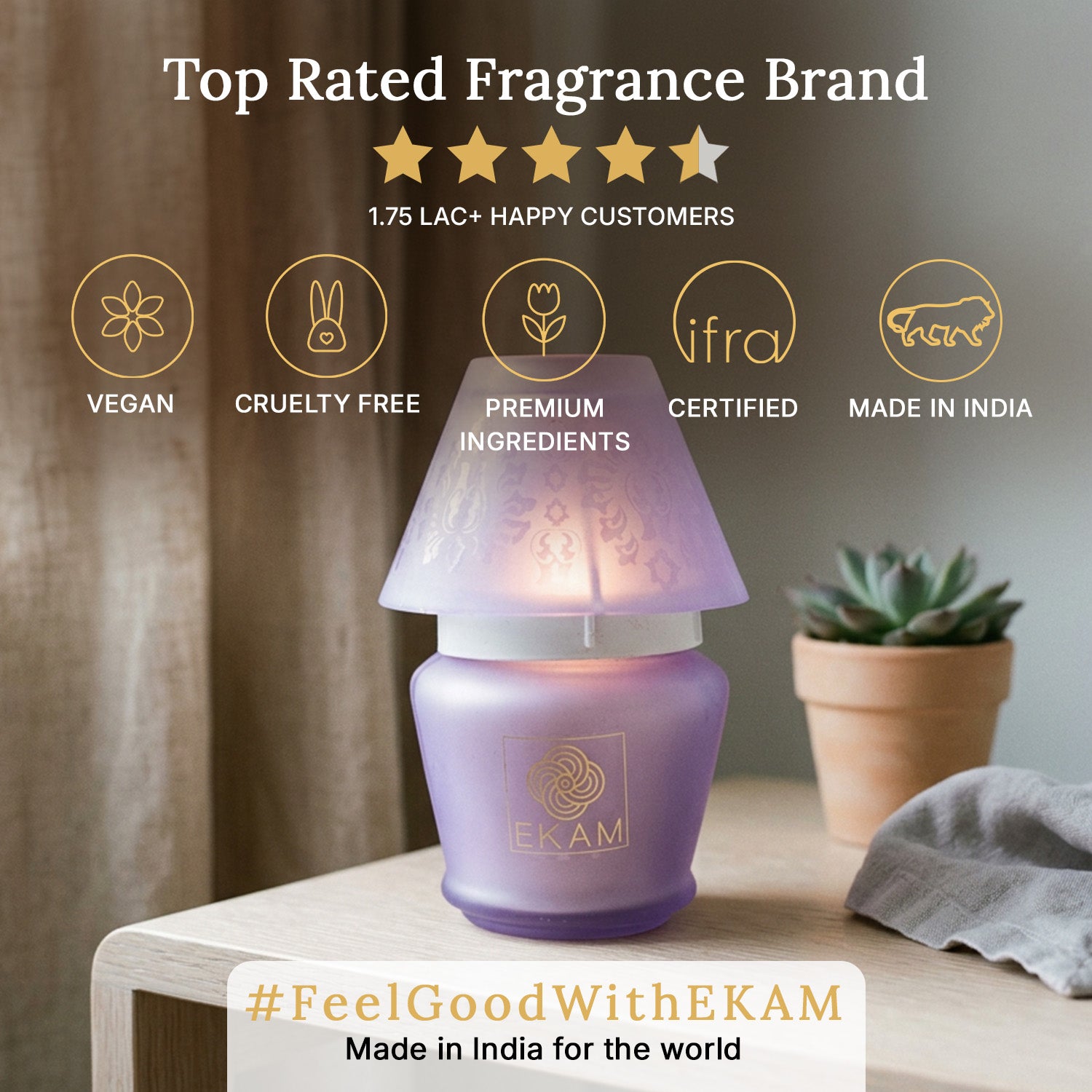 Lavender Lampshade Scented Candle