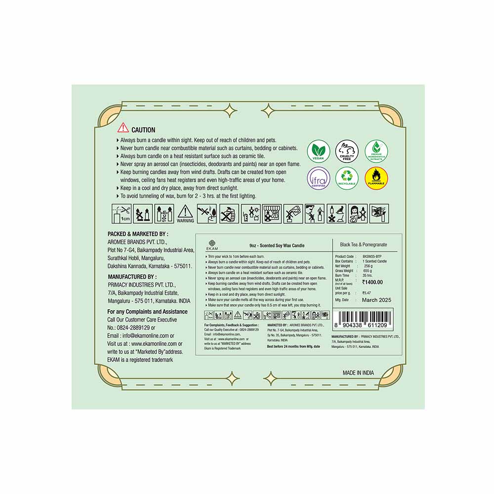 Forest Pine 3 Wick Scented Candle