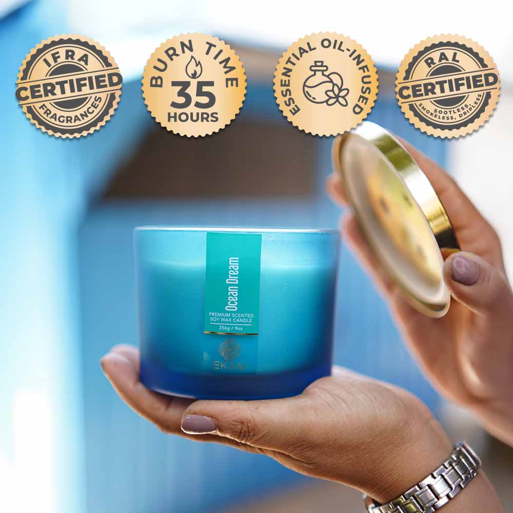 Ocean Dream 3 Wick Scented Candle