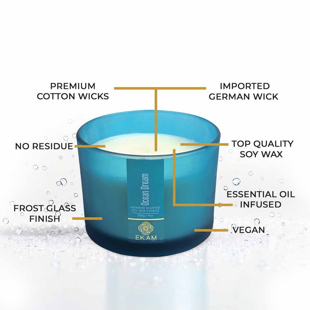 Ocean Dream 3 Wick Scented Candle