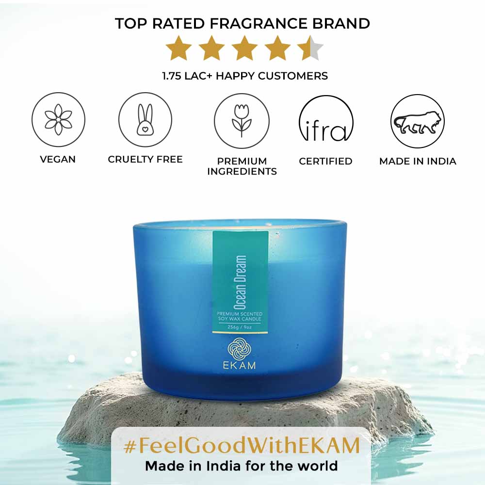 Ocean Dream 3 Wick Scented Candle