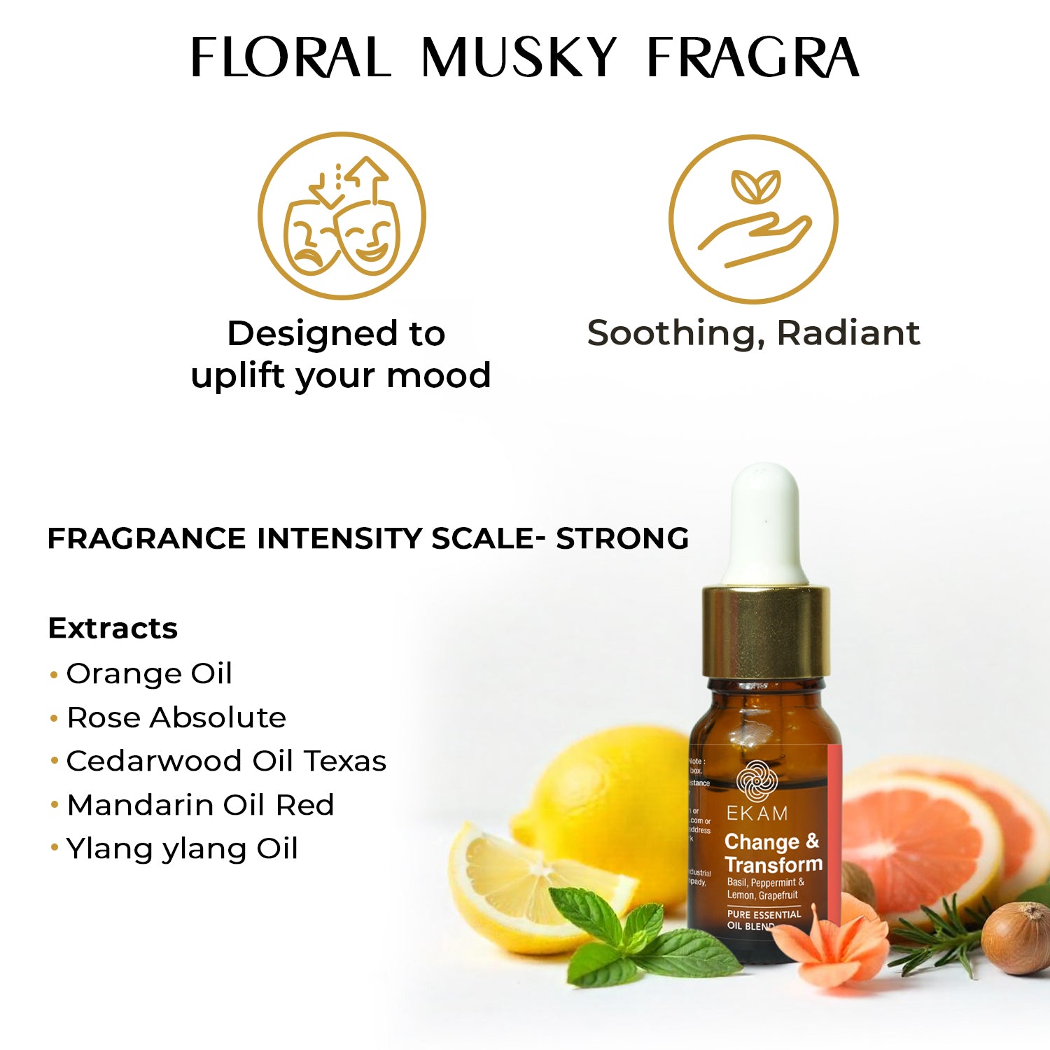 Change & Transform Pure Essential Oil Blend, Aromatherapy Series