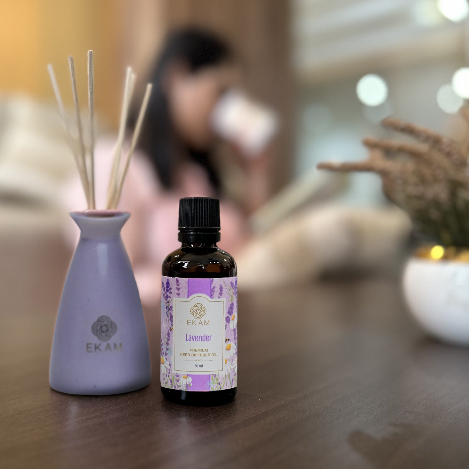 Lavender Reed Diffuser Set