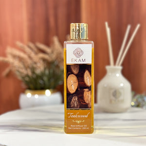 Teakwood Reed Diffuser Oil, 200ml