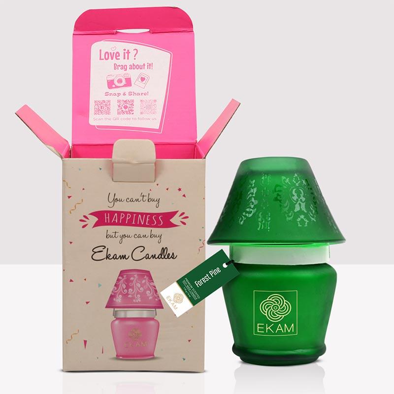 Forest Pine Lampshade Scented Candle