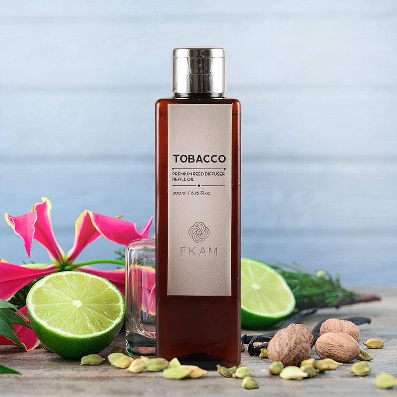 Tobacco Premium Reed Diffuser Refill Oil, 200ml