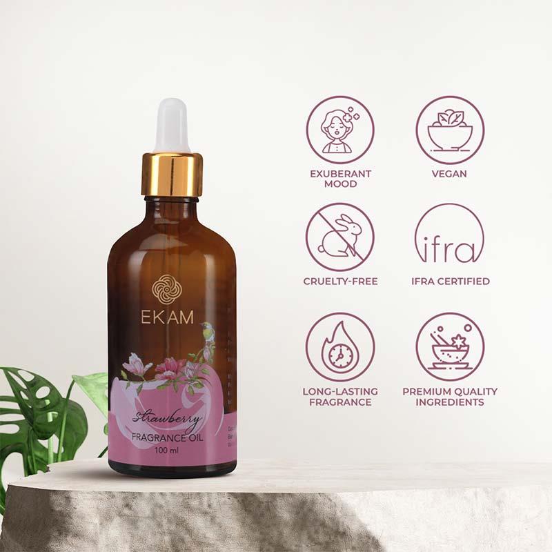 Strawberry Fragrance Oil, 100ml