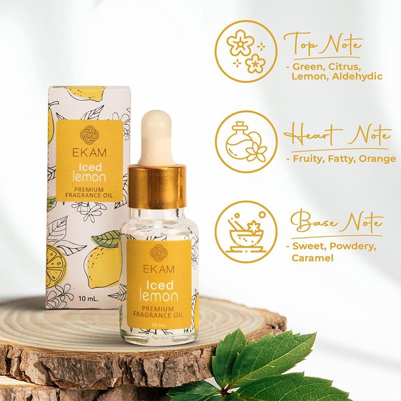 Iced Lemon Premium Fragrance Oil, Fruity Series
