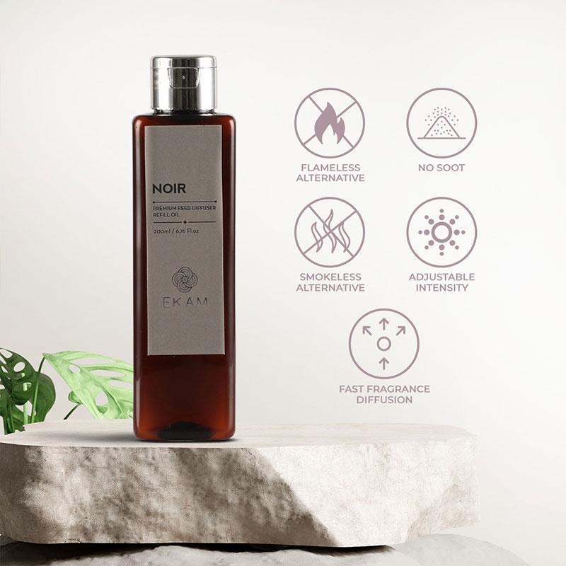 Noir Premium Reed Diffuser Refill Oil, 200ml