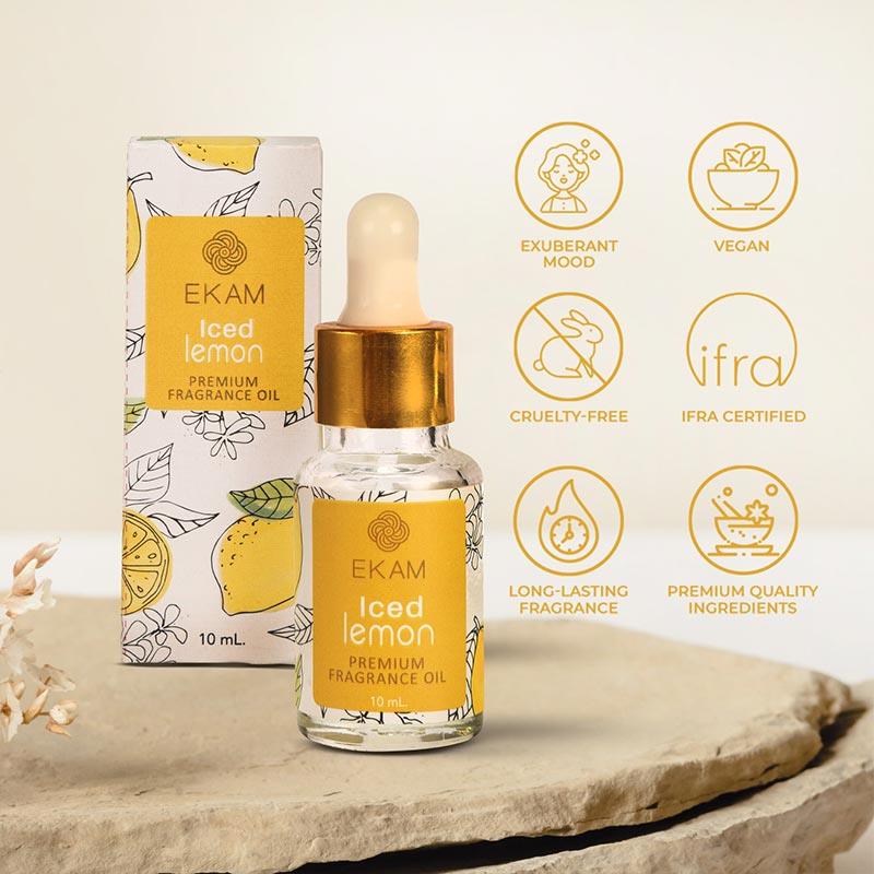 Iced Lemon Premium Fragrance Oil, Fruity Series
