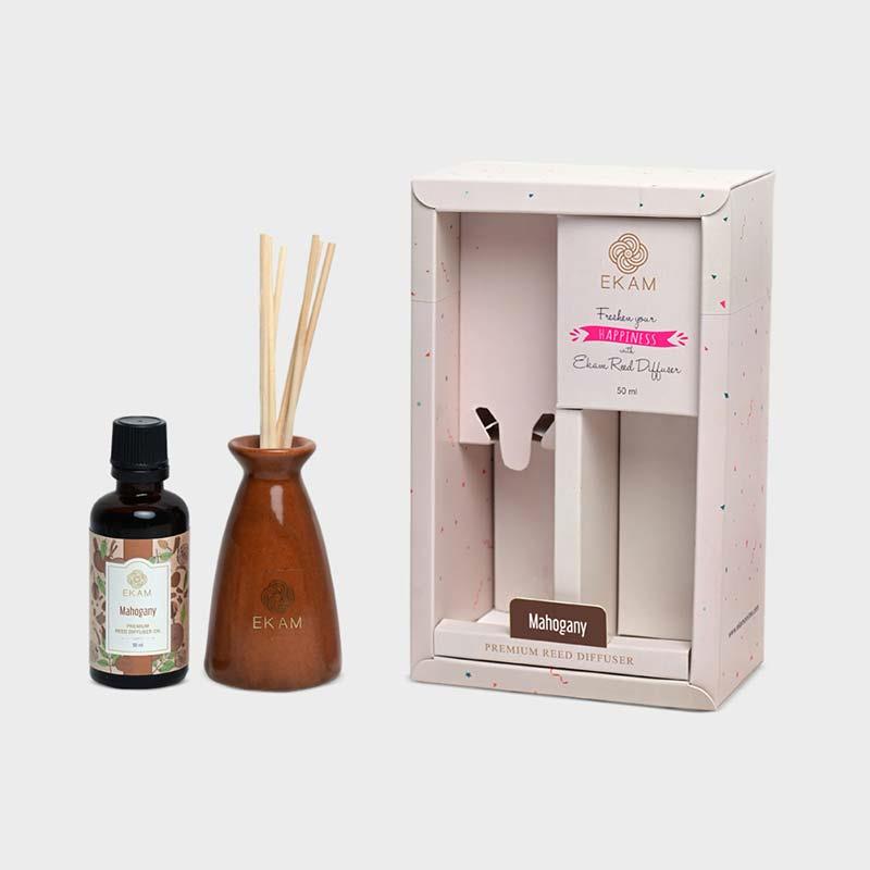 Mahogany Reed Diffuser Set