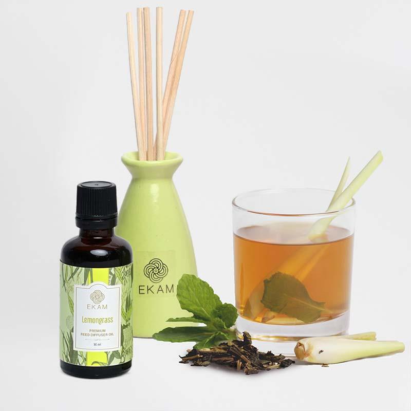 Lemongrass Reed Diffuser Set