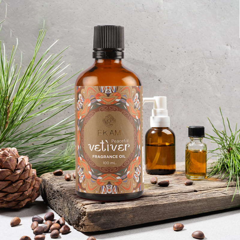 Peaceful Vetiver Fragrance Oil, 100ml