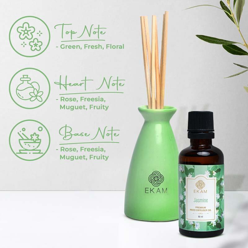 Jasmine Reed Diffuser Set
