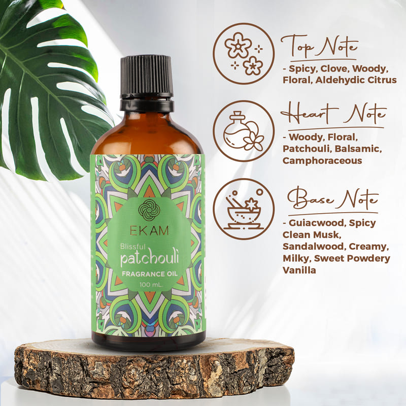 Blissful Patchouli Fragrance Oil, 100ml