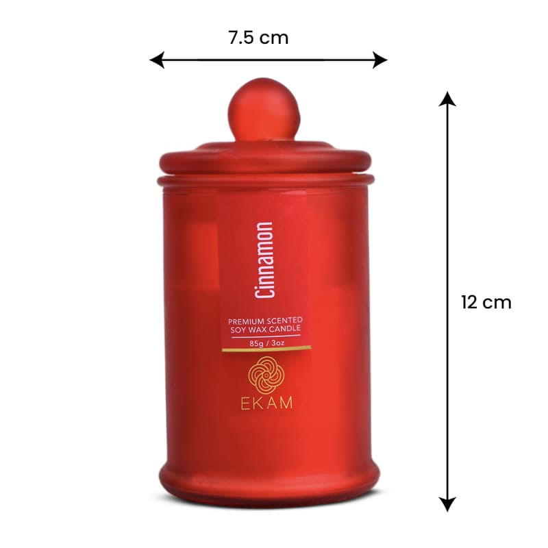 Cinnamon Apothecary Jar Scented Candle