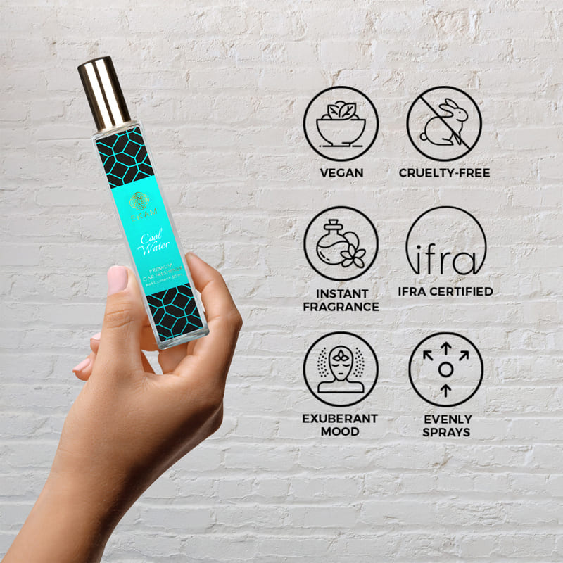 Cool Water Car Freshener, 50ml