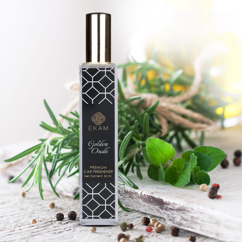 Golden Oudh Car Freshener, 50ml
