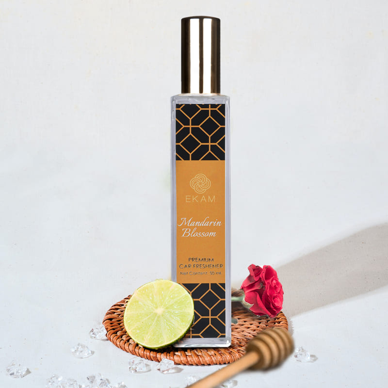 Mandarin Blossom Car Freshener, 50ml