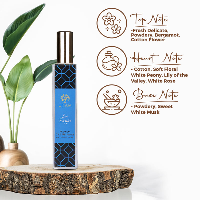 Sea Escape Car Freshener, 50ml