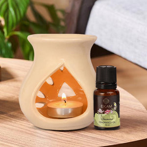 Jasmine Ceramic Oil Warmer Set, Core Range