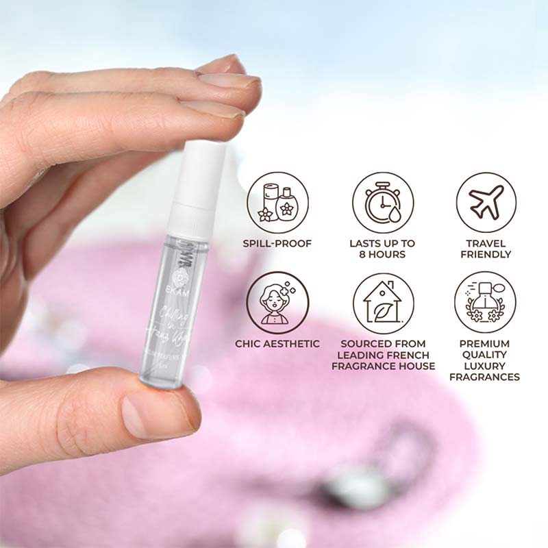 Chilling in Hauz Khas Perfume Spray, 5ML Trial Pack