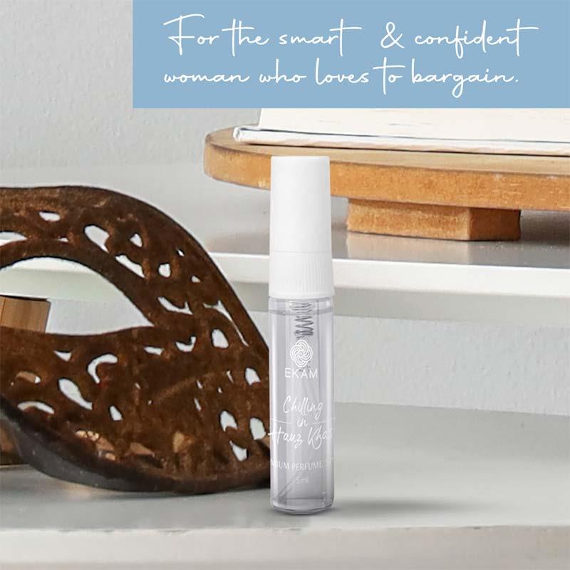 Chilling in Hauz Khas Perfume Spray, 5ML Trial Pack