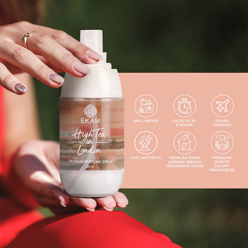 High Tea in London Perfume Spray, 120ML