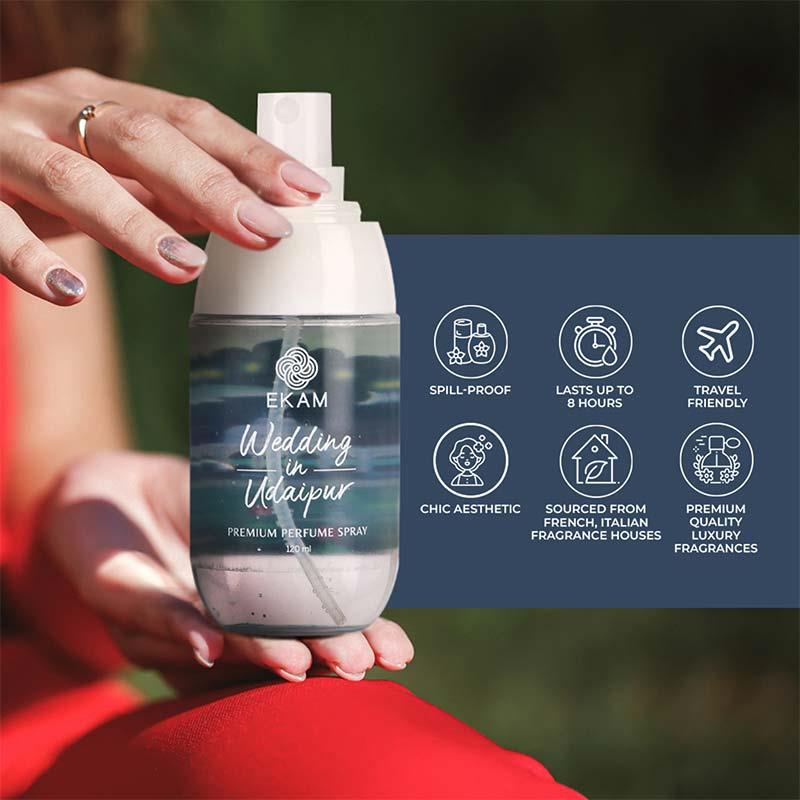 Destinaion Wedding in Udaipur Perfume Spray, 120ML