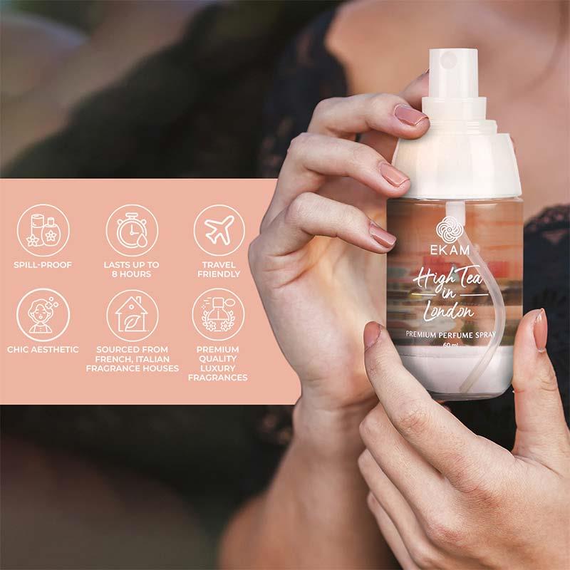 High Tea in London Perfume Spray, 60ML