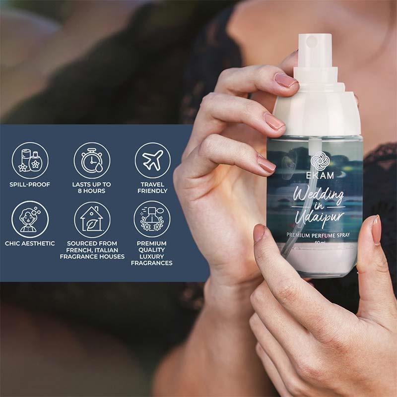 Destination Wedding in Udaipur Perfume Spray, 60ML