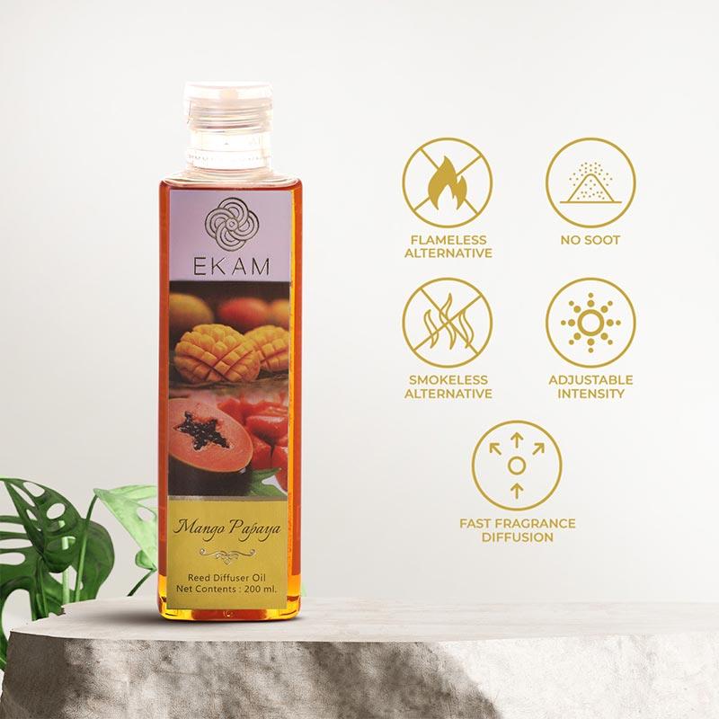 Mango Papaya Reed Diffuser Oil, 200ml