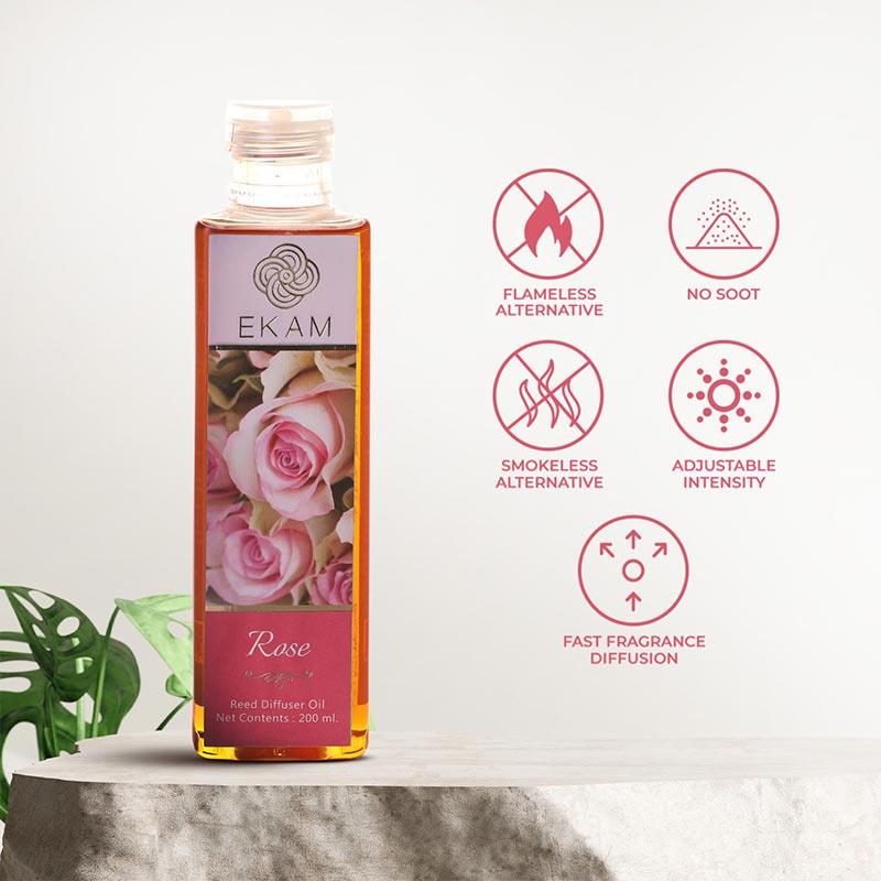 Rose Reed Diffuser Oil, 200ml