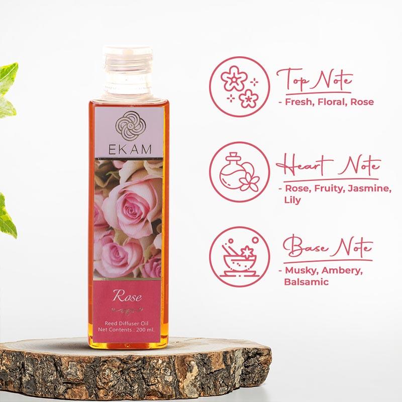 Rose Reed Diffuser Oil, 200ml
