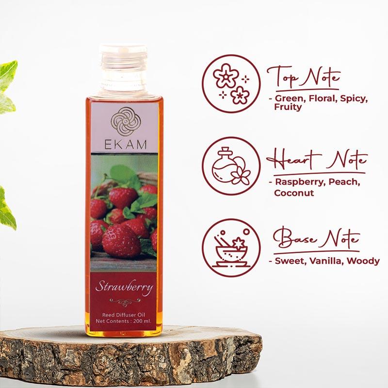 Strawberry Reed Diffuser Oil, 200ml