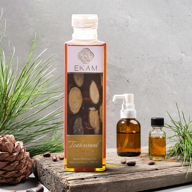 Teakwood Reed Diffuser Oil, 200ml